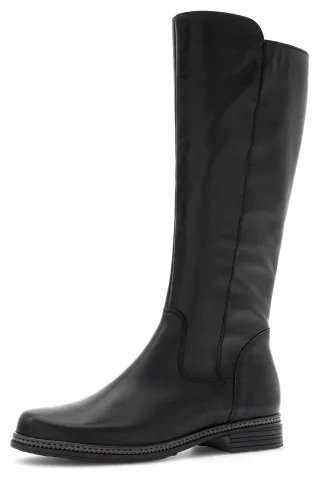 Gabor Stiefel, Blockabsatz, Langschaftstiefel mit dezenten Ziernähten