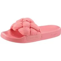 Tommy Jeans TJW BRAIDED SLIDES Pantolette Sandale, Pantolette, Flat mit geflochtener Bandage