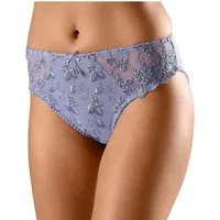 LASCANA Slip Dessous mit schöner Blümchen-Stickereispitze