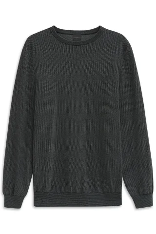 bugatti - Herren Pullover 1/1 Arm moos - Gr. - XL