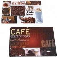 axentia Platzset Platzmatte Kaffeevielfalt,43x28 cm,sort., (1-St)