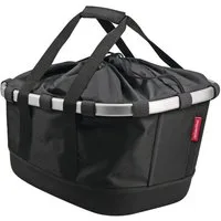 KlickFix Fahrradkorb City-Tasche Bikebasket GT black, 33x27x42cm, für Racktime (0-tlg)