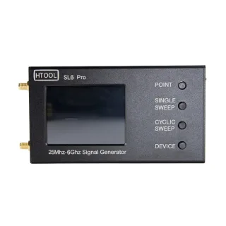 HTOOL SL6Pro Portable Dual-Channel RF Signal Generator 9KHz-6.4GHz Ultra Low Phase Noise Test Source