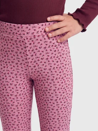 KIDS ONLY - KMGTRINNY AOP FLARED LEGGINS JRS NOOS - Gr. - 110
