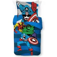 MARVEL Kinderbettwäsche Avengers Good Guys, Linon, 2 teilig, 100% Baumwolle