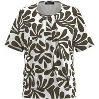 FRANK WALDER Blusenshirt mit Frontfalte