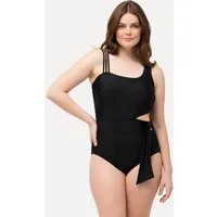 Ulla Popken Badeanzug Badeanzug Colorblocking Softcups