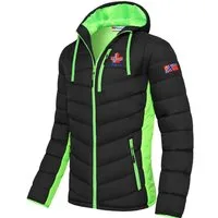 Nebulus Winterjacke MERIK, P5151 - Herren, schwarz-lime, M