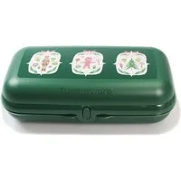 TUPPERWARE Lunchbox Maxi-Twin dunkelgrün Weihnachten Brotdose Behälter