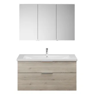 Burgbad SET Eqio Eiche Dekor Flanelle/Alpinweiss, SFAN123LF2632C0001 SFAN123LF2632C0001