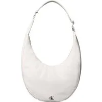 Calvin Klein Hobo BUCKLE CONVERTIBLE HOBO BAG, Schultertasche, Umhängetasche, Hobo Bag mit CK-Logo