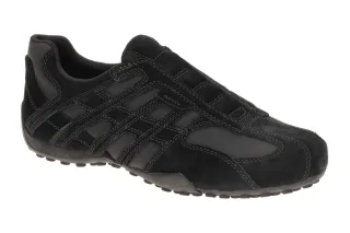 Geox Herren Sneaker U56MNB 022EK C9999 schwarz atmungsaktiv wasserdicht