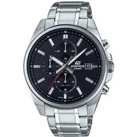 CASIO EDIFICE Chronograph EFV-610D-1AVUEF, Quarzuhr, Armbanduhr,Herrenuhr, Edelstahlarmband,bis 10bar wasserdicht