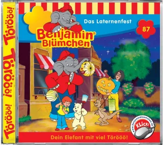 Benjamin Blümchen - Folge 87: Das Laternenfest [Audio CD] Benjamin Blümchen Benjamin Bluemchen