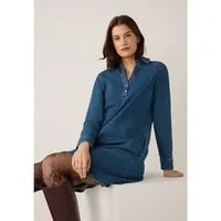 MORE&MORE Jeanskleid sportives, cooles Jeanskleid