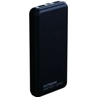 OUTMARK SWIFTER 10.000 2x USB-A Ausgang, 1x USB-C zum Laden der Powerbank 10000 mAh, Fast Charge 2 x 2,4A