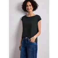 STREET ONE T-Shirt mit U-Boot-Ausschnitt