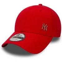 New Era Baseball Cap New York Yankees MLB Flawless Logo Rot Verstellbare 9Forty Cap New Era (1-St)
