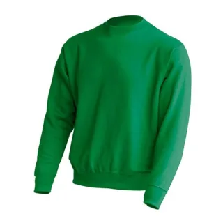 JHK - Sweatshirt Rundhalsausschnitt für Herren/Damen Unisex (Irisches Grün)