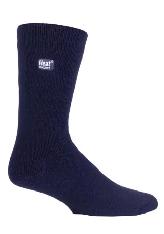 Heat Holders Lite - 3 Paar Multipack Herren isolierte thermische Socken für den Winter | dünne & warme Socken für Kleid Socken - Navy