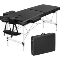 Yaheetech Massageliege, Mobile Aluminium Massagebett