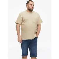 s.Oliver Kurzarmshirt T-Shirt Waffelpiqué-T-Shirt mit Brusttasche