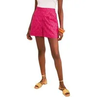 Love & Roses Shorts Love & Roses Shorts mit Lochstickerei, Regular (1-tlg)