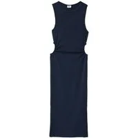 s.Oliver Junior Jerseykleid mit Cut-outs, gerippte Qualität