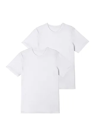 s.Oliver LM s.Oliv Shirt rund 2x 2x weiß - Gr. - XXL