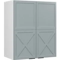 Vicco Hängeschrank Fame-Line, Hellblau-grau/Weiß, 60 cm (1-St)