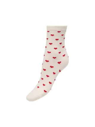 ONLY - ONLNICOLE PATTERN SOCK ACC Birch - Gr. - ONE SIZE