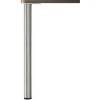 SO-TECH® Tischbein 4er Set Tischbeine Ø 60 mm Chrom Höhe 820 mm