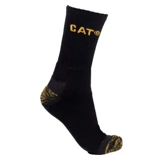 Caterpillar Premium Baumwoll-Socken für Herren in Schwarz