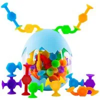 FOUORTUNATE-BEE Lernspielzeug 48-teiliges Badespielzeug für Kinder ab 3 Jahren (sensorisches Spielzeug für autistische Kinder)