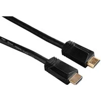 Hama High-Speed HDMI-Kabel 10m Ethernet vergoldet Video-Kabel, HDMI, (1000 cm), 4K UHD Full HD TV ARC 3D 1080p HD TV LED LCD OLED vergoldete Stecker