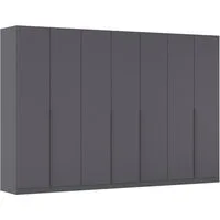 OTTO home Drehtürenschrank Kleiderschrank Schrank Garderobe AGORDO Schlafzimmer (in zwei Griff-Farben, Breiten 91-405 cm, Dekor- oder Hochglanzfront) durchdachte Innenausstattung, in 8 Breiten und 2 Höhen MADE IN GERMANY