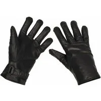 MFH Lederhandschuhe Bundeswehr Lederhandschuhe, schwarz