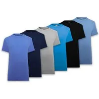 The Bakis T-Shirt bunte American T-shirts, 2er und 4er-Sparsets (4-tlg)