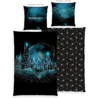 Harry Potter Bettwäsche Harry Potter, Renforcé, 2 teilig, Wendebettwäsche