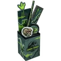 Jurassic World Bleistift Gefüllter Stifthalter – 7-teiliges Set für kreative Kinder