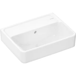 hansgrohe Xanuia Q Handwaschbecken 60229450 450x340mm, ohne Hahnloch m.Überlauf, weiß