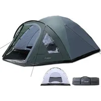 CALIYO Kuppelzelt XXL Campingzelt mit Verdunkelt 3-4 Personen, Personen: 3, Wasserdicht 3000mm Wassersäule