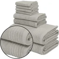 OTTO home Handtuch Set Sanremo Premium, Premium Handtücher, 600 gr/m², dicke Qualität, Frottier (Set, 8-St), Duschtücher, Handtücher, Seiftücher, 100% Baumwolle, 5 Jahre Garantie