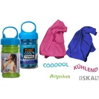 Muxel Massagerolle 4 x Ice Tuch, Cool Down Towel Eis-Kühltuch bei Sport und Fitness (4-tlg)