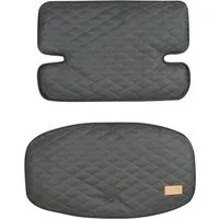 roba® Sitzverkleinerer Sit Up Luxe, graphite gesteppt, 2-teilig, (2-tlg)