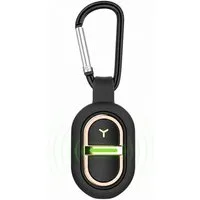 Solarandmore Insektenabwehrgerät Ultraschall,Mückenabwehr,Mückenschutz outdoor,Tierabwehr ultraschall, Set, Camping,kKarabiner mini,Ultraschall tiervertreiber,IPX4,Schwarz,ABS