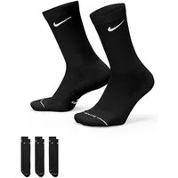 Nike Sportsocken U NK ED ELVD CRW 3P - 144 für Erwachsene, mit Baumwolle im Obermaterial, formstabil