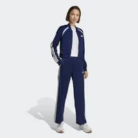 adidas Sportswear Trainingsanzug W TEAMSPORT TS (2-tlg), Jacke schmal geschnitten, Hose regulär geschnitten, hoher Bund