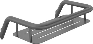 Neuesbad Serie 600 Duschkorb, Oberfläche: Titanium NB1ADI_D5511