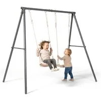 HyperMotion Babyschaukel Mamabrum Baby Gym Holz Spielbogen Ozean Montessori mit Anhängern